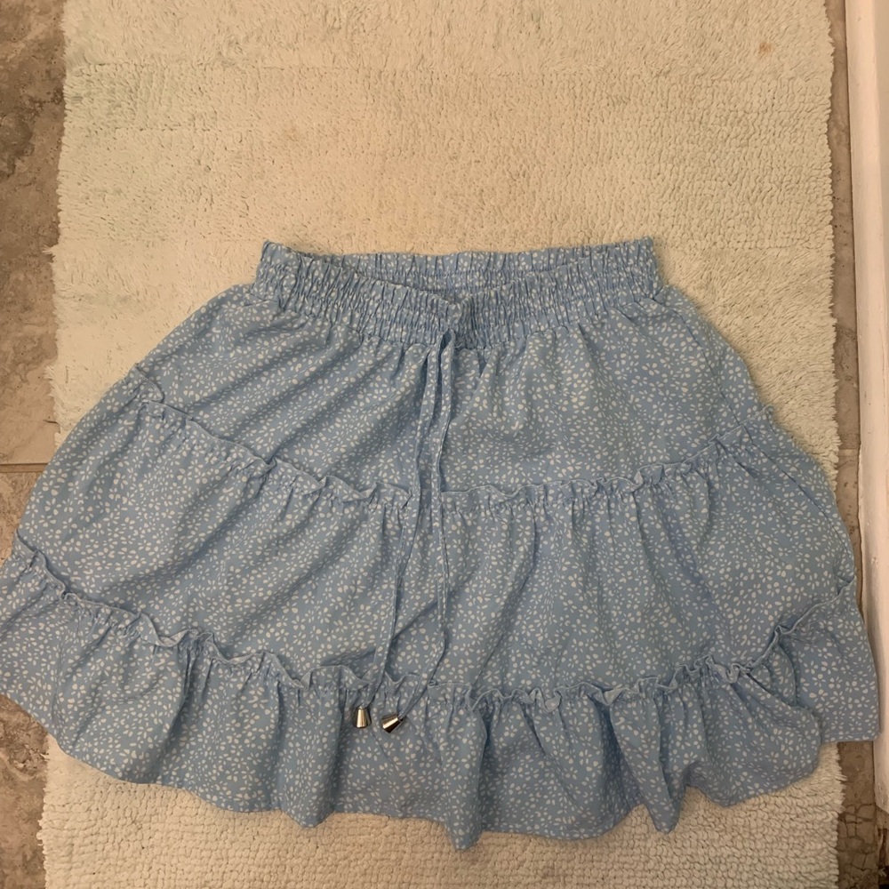 Light Blue Skirt